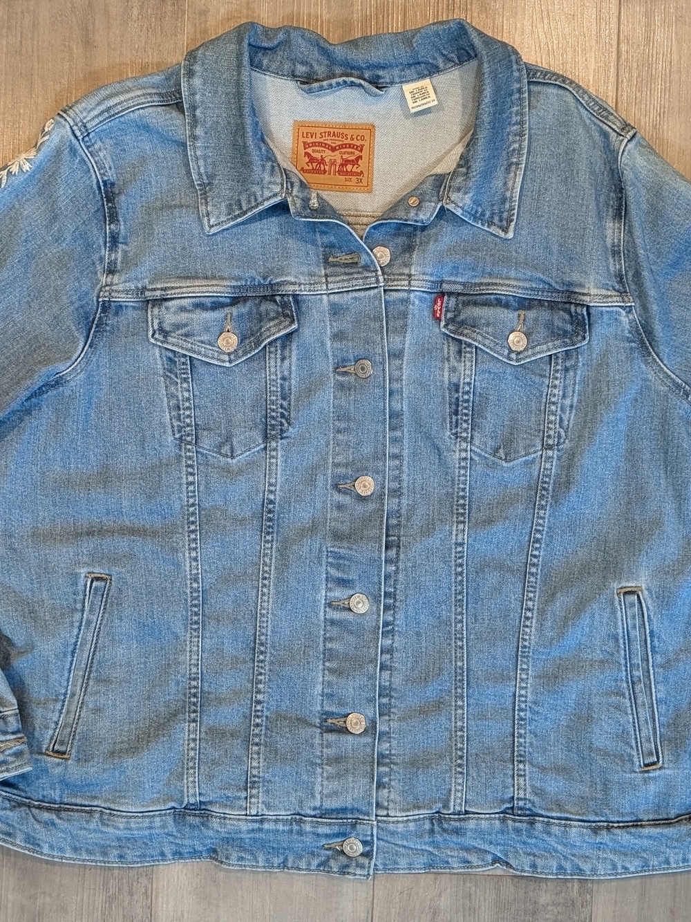 Levi's Women's Light Blue Denim Trucker Jacket